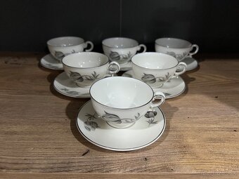 Čajový set československý porcelán MZ - 12