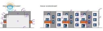 Na prenájom novostavba, 3 izbový byt, 73 m2, 2X terasa, park - 12