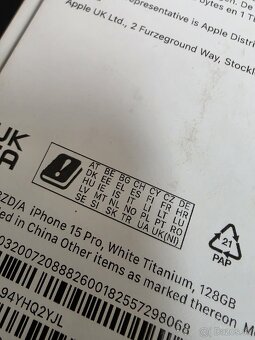 SKORO NOVY iPhone 15pro + príslušenstvo - 12