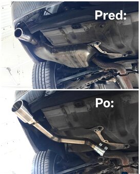 Nerezový výfuk / Športový výfuk - 12