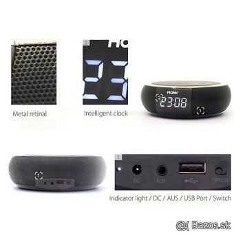 NFC  Bluetooth reproduktor+power bank-Bezdrôtová nabíjačka - 12