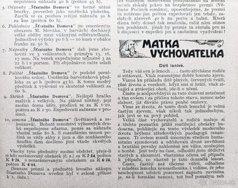 Časopisy ŠŤASTNÝ DOMOV, Rakousko-Uhersko 1911, svázaný - 12