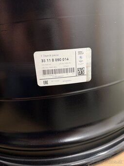 Nepoužité hliníkové disky 5x112 R22 BMW X5 X6 X7 Style 744M - 12