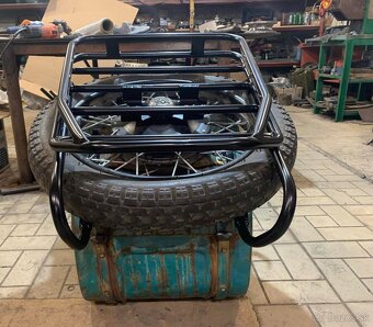 Ochranný rám motoru nosič držák kulometu K750 M72 MB750 - 12