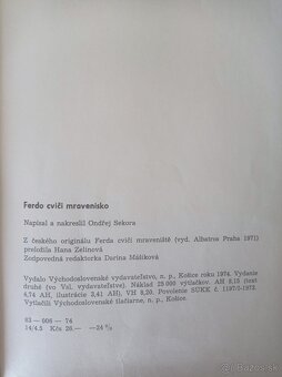 Ferdo cvičí mravenisko (Ondřej Sekora) - 12