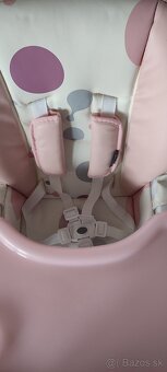 KINDERKRAFT Jedálenská stolička Yummy Pink - 12