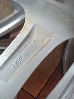 Orig. hliníkové disky Nissan R16, 5x114,3 - 12