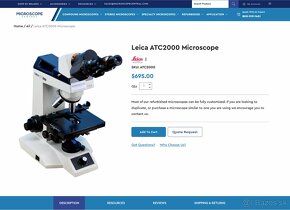 Predám mikroskop LEICA - 12