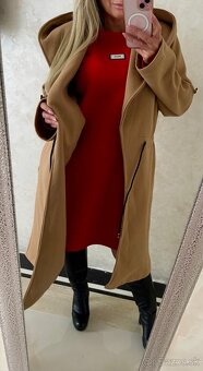Damsky kabatik camel - 12