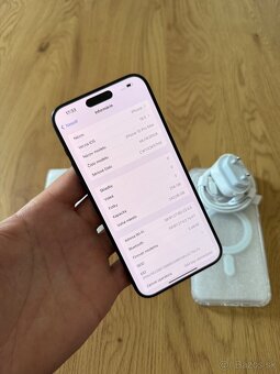 iPhone 15 Pro Max 256 gb Blue Titanium v záruke - 12