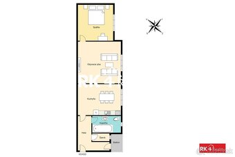 RK4 - PREDANÉ - 2 izbový byt - skvelá investícia na prenájom - 12