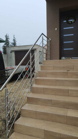 Schody,ploty,zábradlie,terasa,brána,madlo-nerez,hliník,kov.. - 12