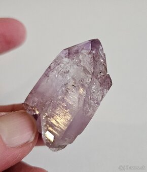 XX Ametyst kryštál s pohyblivou bublinou, Veracruz - Mexico - 12