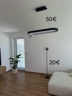 Predám čierne svietidlá,rôzne typy a veľkosti.Cena od 5€-50€ - 12