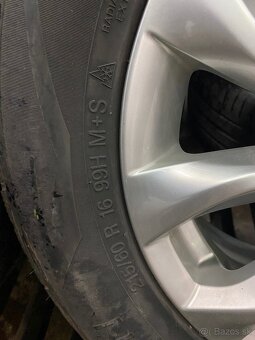 5x114,3 R16 6,5J ET50 Mazda + 215/60 R16 zimné - 12