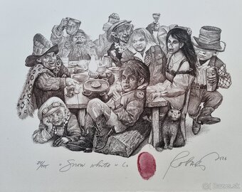 Predám grafiky od rôznych autorov. - 12