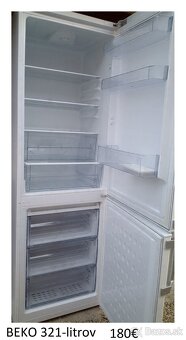 predám chladničku s mrazničkou-nerez aj bielu - 12