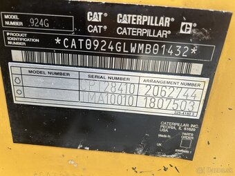 Kolový nakladač CAT 924G - 12
