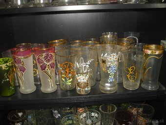 Predam zbierka starozitny pohar, vaza, karafa 19.-20.st - 12