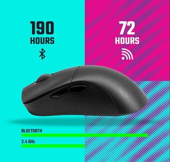 Cooler Master MM731 Bezdrôtová herná myš, čierna - 12