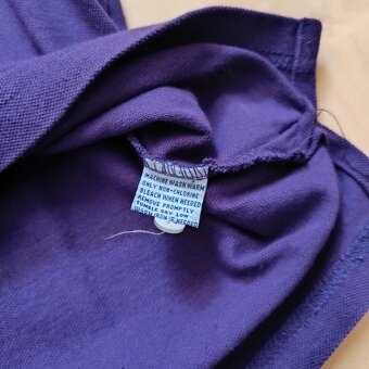 Fialová polokošeľa Polo Ralph Lauren s dlhým rukávom L - 12