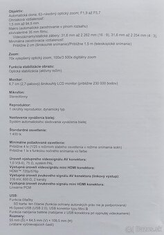 Kamera Panasonic - 12