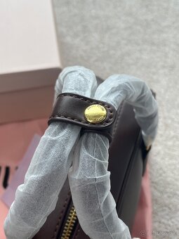 Miu Miu Arcadie Leather Bag - Brown - 12