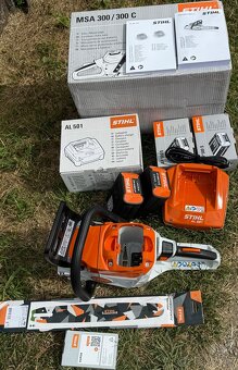 Predam aku pilu Stihl MSA 300 komplet set - 12