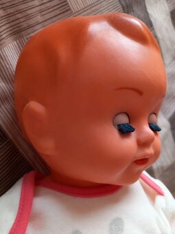 Stará retro bábika made in Czechoslovakia 50 cm - 12