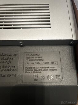 Predám hi-fi vežu PANASONIC SA-PM41 - 12