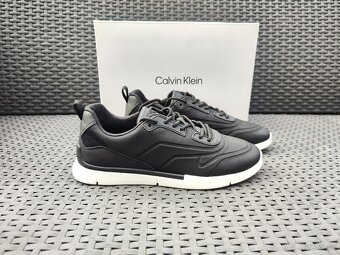 Calvin Klein - Tenisky, Úplne Nové , Black & White, 42 + Kra - 12