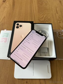 iPhone 11 Pro 64 gb Gold - komplet príslušenstvo, záruka - 12