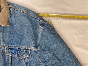 obojstranná jeans bunda Levis - 12