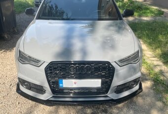 LIPKO LIPO SPOJLER AUDI A6 A7 pod predný NARAZNIK - 12