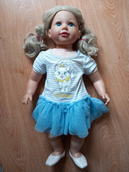 Bábika Sally 63 cm - minimálne hraný stav, bez vád - 12