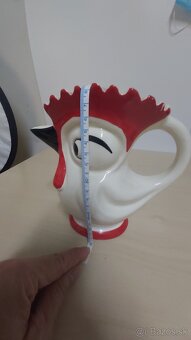 Retro kohút Made in Czechoslovakia značený hand painted - 12