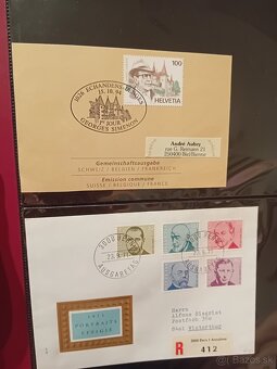 Album Švajčiarsko FDC - 12