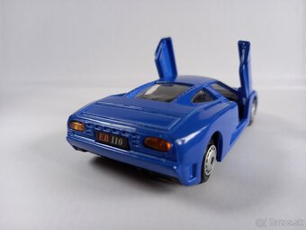 MAISTO - BUGATTI EB110 - 1:38 - SHELL SUPERCAR COLLECTION - 12
