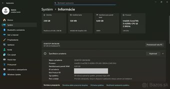 HP 250 G4 /Intel Core i5-6200U/8GB RAM/HD/256GB SSD - 12