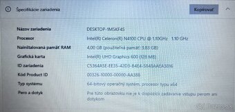 Lenovo Ideapad / Intel N4100 / 4GB RAM / 64GB SSD / 14" - 12