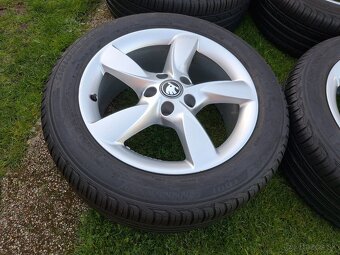 17" ALU or AUDI/ŠKODA/VW 5x112 + letné 215/55 r17 7,5 mm - 12