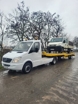 Mercedes Sprinter 3.0 V6 miniťahač + náves - 12