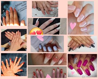Nechty  14 eur nohy  10eur - 12