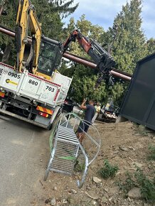 Nákladná doprava Hydraulická ruka + Sklápač - 12
