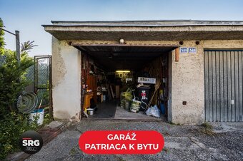 SRG | RETRO byt s garážou, záhradou v 4-bytovke pri kurtoch - 12