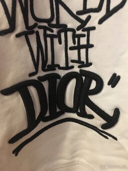 CHRISTIAN DIOR white damska mikinka M/L - 12