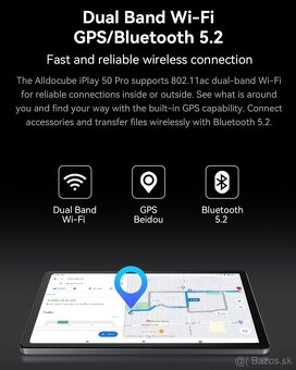 Kvalitný Tablet Alldocube iPlay 50 Pro WiFi/4G 8/128GB obal - 12