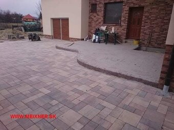 Pokládka zámkovej dlažby - 12