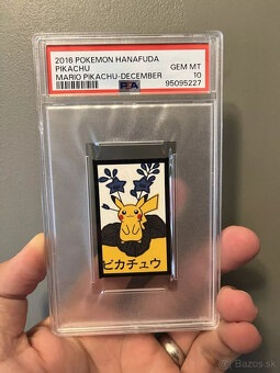 2016 Pokémon Mario Pikachu Luigi Hanafuda Plná sekvenčná sad - 12