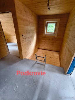 Rekreačná chata novostavba s IS Stará Bystrica - 12